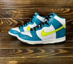 Nike Dunk High Bright Spruce Volt Kids Sneakers Casual Sport Shoes