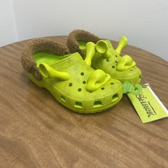 Crocs Classic Dreamworks Shrek Clog Size J2 Juniors Kid’s Green