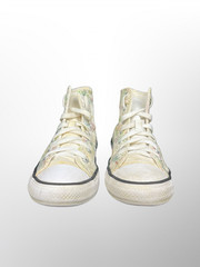 Converse Chuck Taylor All Star High Butterfly Shine Youth Size 3 Used A01481F
