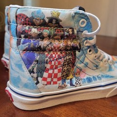 VANS Sk8-Hi One Piece Punk Hazard Kid Shoes Men 5 Women 6.5 721356 Sk8