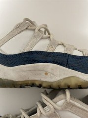 Jordan 11 Retro Low Snake Navy (2018) (PS) CD6848-102 Size 1Y Sneakers Shoes