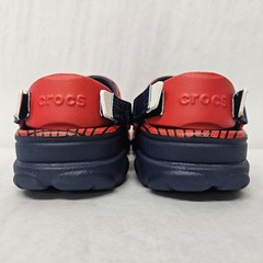 Crocs Spiderman All-Terrain Clog 208786-410 Red Navy Glow In Dark Kids Size J3