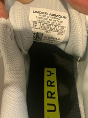Under Armour Curry 12 Grade School Basketball Shoe, Style# 3027645-100, Size 5Y