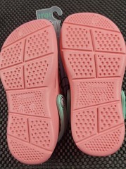 Kids Active clogs size 10/11 Joybees Slip-On Shoes Pink Green NWT