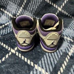 Nike Air Jordan 3 Retro Dark Iris Purple DM0968-105 Todddler Size 8C