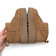 UGG Classic Ultra Mini Platform Boots Round Toe Kids‘ Chestnut Size US1 EU32.5