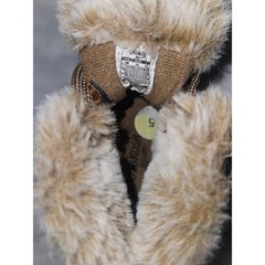 OshKosh Bgosh Haskell Brown Faux Leather Fur Lined Boots Kids Size 5M OF20M10P