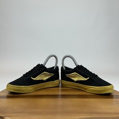 Big Kids Vans Harry Potter x Old Skool Golden Snitch Skate Sneakers Shoes Size 2