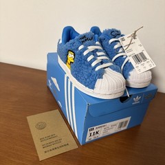 Adidas Superstar C Shoes Marge Simpson The Simpsons Size 11K Limited GZ1773 Kids