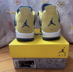 Jordan 4 lightning, size 5y, used, have box