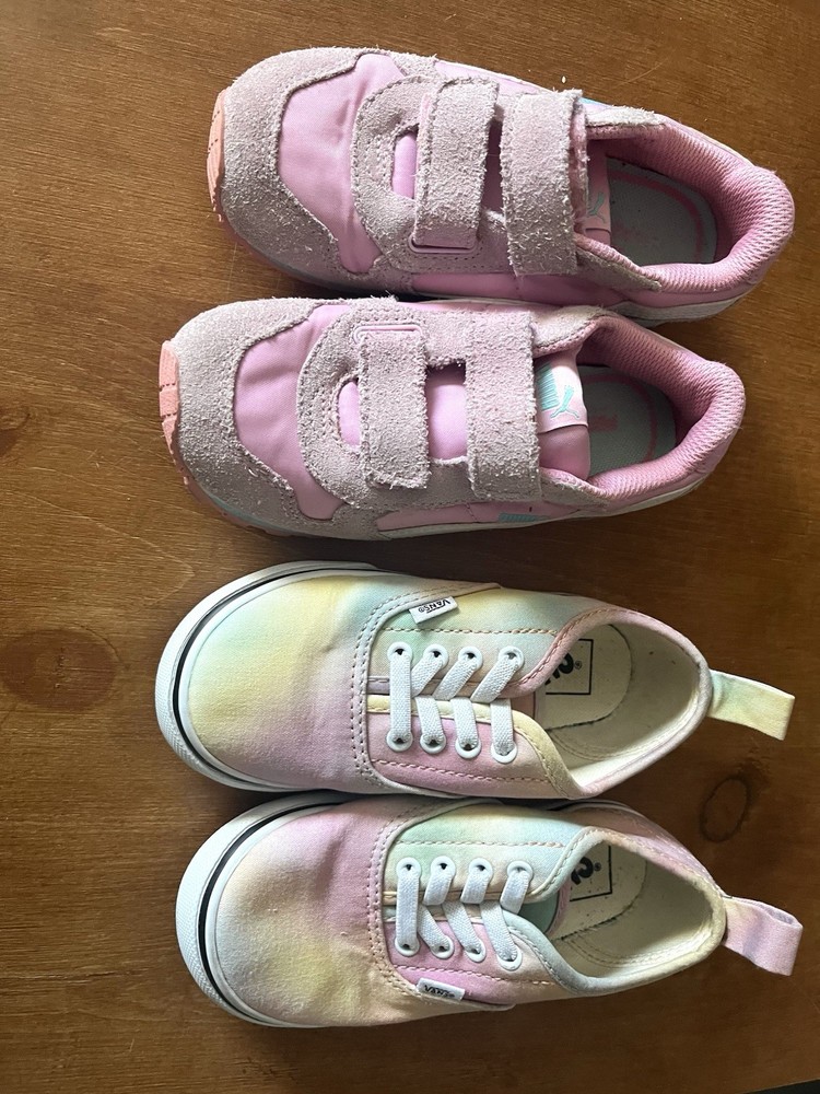 Shoes Pink Sneaker & shoes Multicolor Lace Up Athletic Unisex Kids Lot