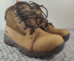 Rocky Spike Waterproof Hunting Boots for Kids – Brown/Red – 5M