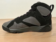 Jordan Air Jordan 7 Retro BG Shoes Youth Size 7Y Gray Black Sneakers 304774-034