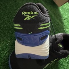 Reebok Toddler Black Neon Classic Style Iconic Sneakers Shoes Kids Size 8 NEW