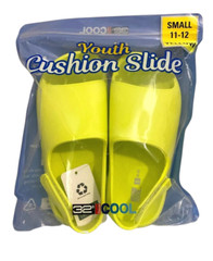 NEW 32 Degrees Cool Youth Cushion Slide Sandals – SIZE S(11~12), M(13~1) YELLOW