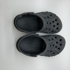 Crocs Baya Clogs Slip On Shoes Black Toddlers Kids Unisex Sz 6/7 Comfort
