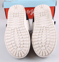 Cat & Jack Jaid Solid Court Sneakers Kids Size 12 Black / White New In Box