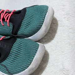 Nike Air Jordan Eclipse South Beach 9.5Y Green White Black 724356