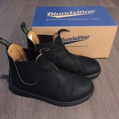 Blundstone 531 black leather boots kids AU3