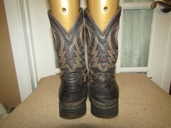 Durango Youth Size 4 M Lil‘ Rebel Pro Western Square Toe Boots Brown DBT0219Y