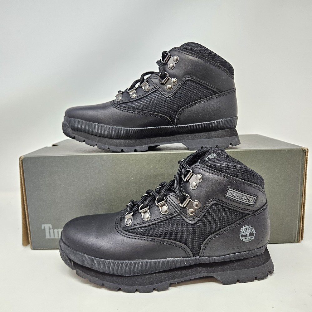Timberland Euro Hiker Mid Youth ‚Black‘ / TB096748 001 / Youth Size 2