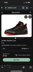 Nike Air Jordan Size 4 Youth. Black/Red/Gray Used But Good Condition