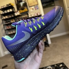 Size 5Y | Nike ZM Pegasus 33 Shield Dark Iris | Running Shoes