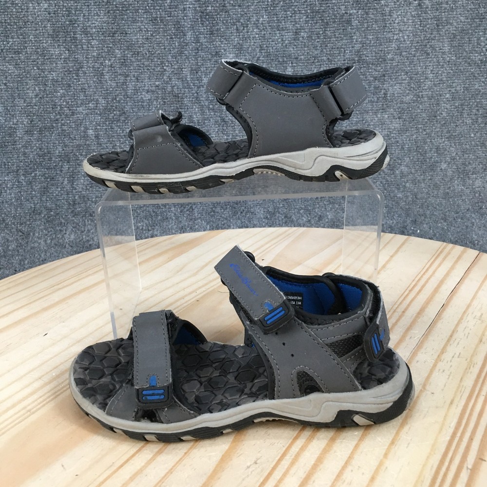 Eddie Bauer Cascadia Sandals Children 13 M Hiking Strappy Low Top Comfort Gray