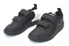 NIKE PICO 5 (PSV) TRIPLE BLACK AR4161-001 LITTLE KIDS ACTIVE SHOE