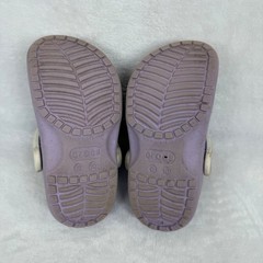 Crocs Fun Lab Peppa Pig Clogs Kids Size C10 Lavender Purple 207915 Toddler Shoes