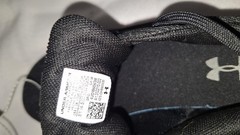 NIB Under Armour UA GS RIPPLE 2.0 5Y Black sneaker sport kids unisex