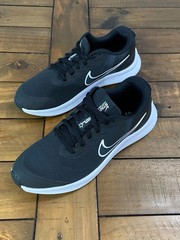 Nike Star Runner 3 GS Black White Gray Running Shoes DA2776-003 Kids 5.5Y Wmn 7