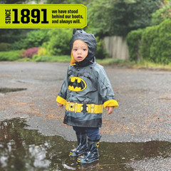 Rain Boots with Pull on Handles for Toddlers and Kids – Premium Waterproof Boots