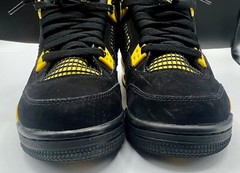 Air Jordan (GS) 4 Retro „THUNDER“ Size 7Y 408452-017 Used Shoes *READ*
