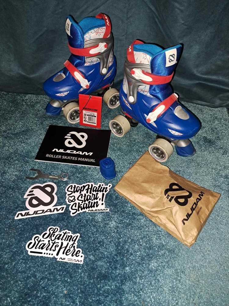 Nijdam Roller Skates | Adjustable Scale 33-36 | USED IN A VERY GOOD CONDITION!