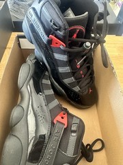 Size 6.5 (GS) – Jordan 6 Rings Low Black Gym Red