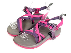 Chaco Big Kid’s ZX/1 Ecotread Sandal Magenta Jam Size 2
