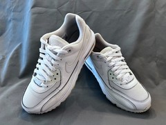 Nike Air Max Wright Low Trainers Triple White GS 7Y / Women 8~8.5