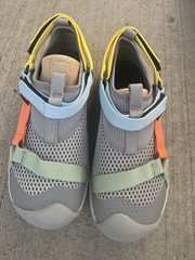 TEVA Kids Outflow Universal Closed Toe Sandals US 2 Grey Multi Water Shoes NEW