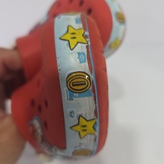 Crocs Super Mario Clogs Child Size C 11 Red Classic Nintendo Water Beach Shoes