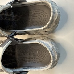 Crocs Echo Marbled Clog Slip On Shoes Sandals Kids Size J5