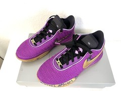 Nike LeBron XX SE Vivid Purple/Metallic Gold FD0207-500 Size US 5.5Y NEW