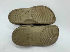 DAMAGED Crocs Classic Realtree Edge Camo Clogs Kids Slip-On Comfort – J6