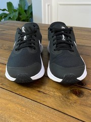 Nike Star Runner 3 GS Black White Gray Running Shoes DA2776-003 Kids 5.5Y Wmn 7
