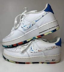 Nike „Air Force 1 Low Multicolor Swooshes“ DM7597-100 Size 6Y