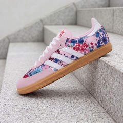 adidas Samba OG Liberty London Clear Pink Floral JQ2008 GS New