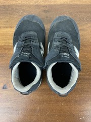 New Balance 515 NEW-B Hook and Loop Black White Sneaker NW515BLK Kids Size 10