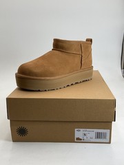 UGG Classic Ultra Mini Platform Kid’s Size 5 Chestnut Boots