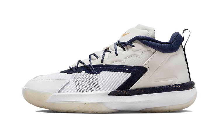 Jordan Zion 1 Zion 1 Low top Performance Basketball Shoes White Blue DC2024-241