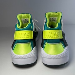 Nike Air Huarache Run GS Phantom ‚Bright Spruce Volt‘ Youth Size 6
